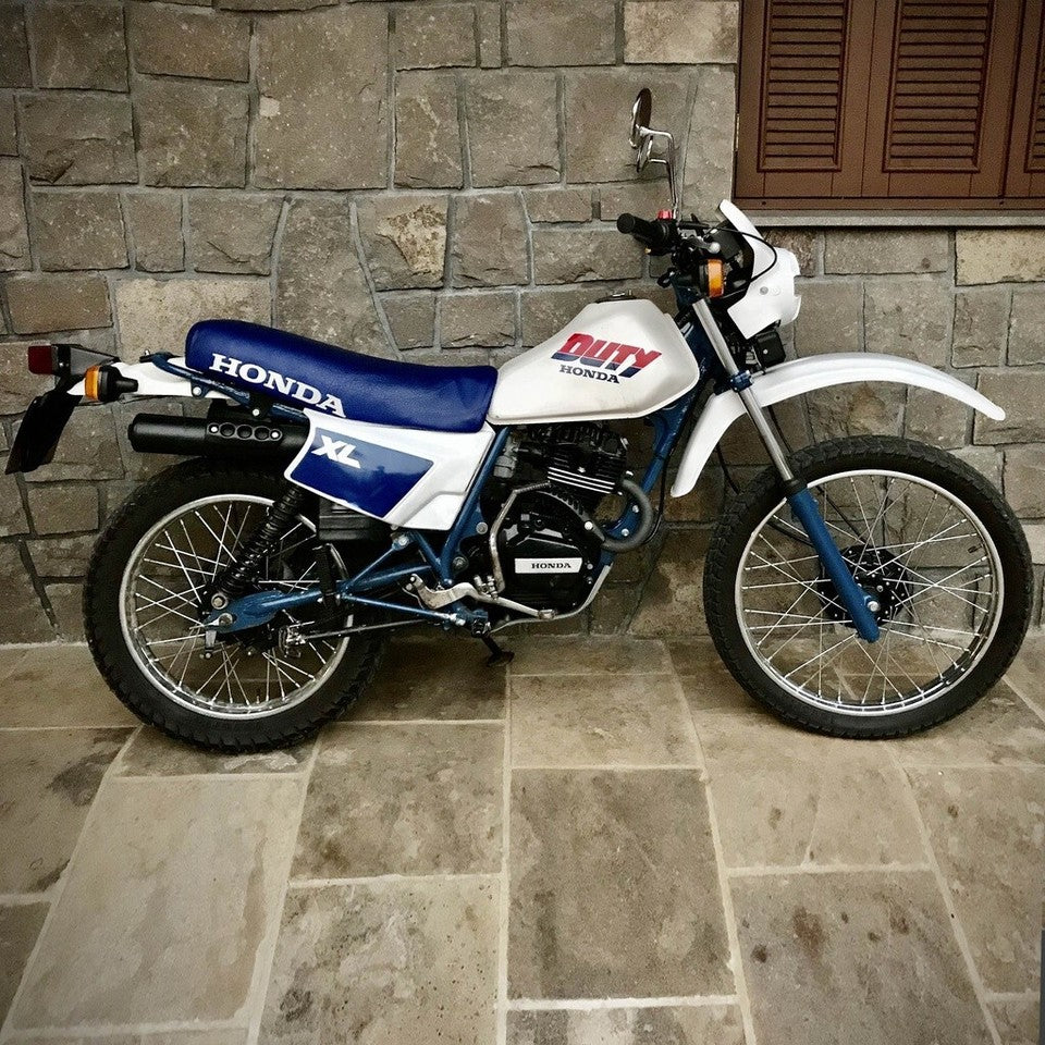Sticker Decal Xl 185 xl 125 Duty 1989 Brasil Versi side cover tank (Free shipping) vintage_bike_store