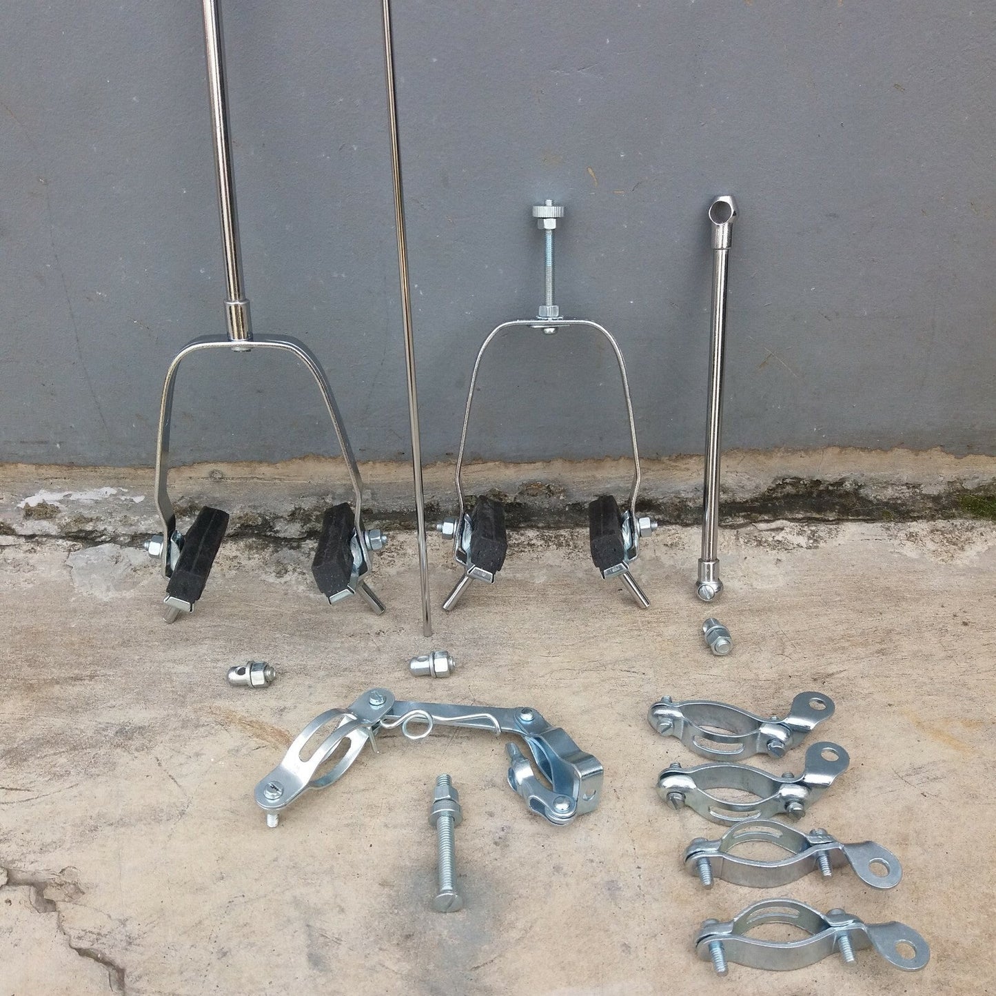 1 SET Rear Front Brake Parts For MAN OR WOMAN Vintage Bicycle Raleigh Rudge BSA (Free shipping) vintage_bike_store