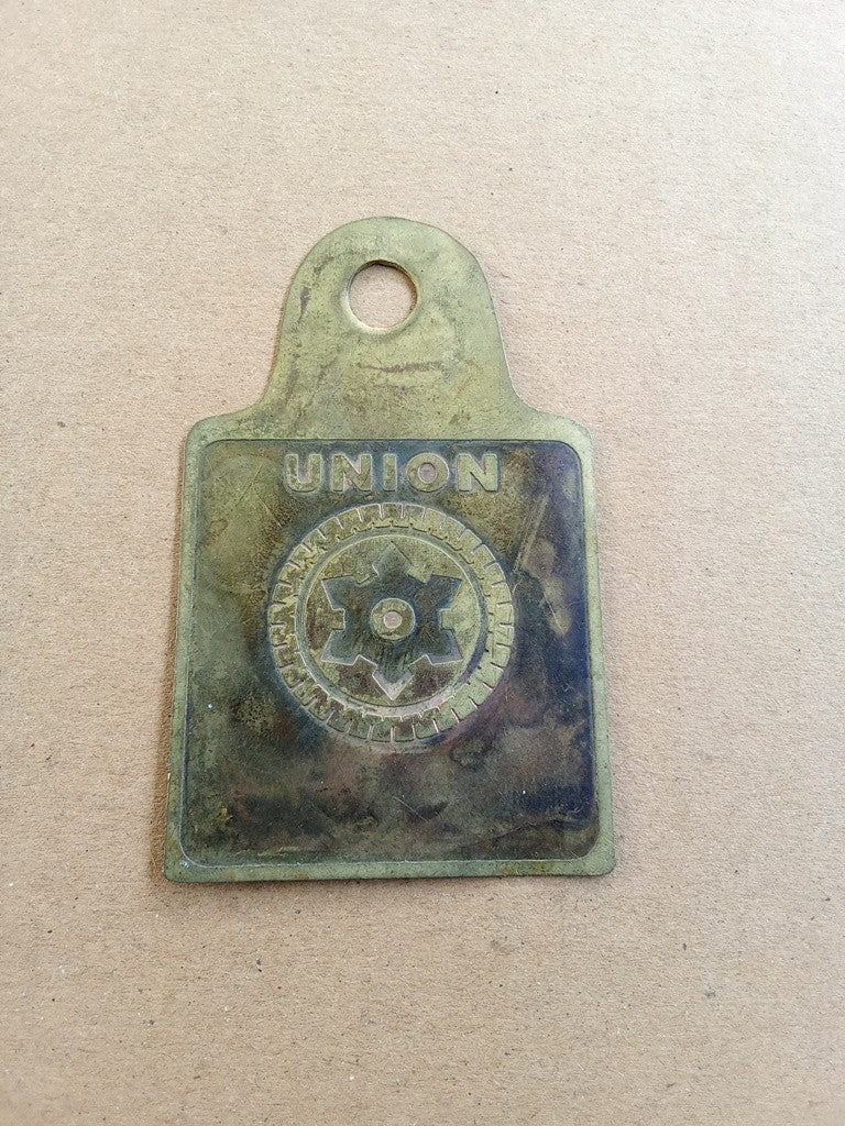 For Handlebar stem emblem UNION Emblem Badge For Vintage Bicycle (Free shipping) vintage_bike_store