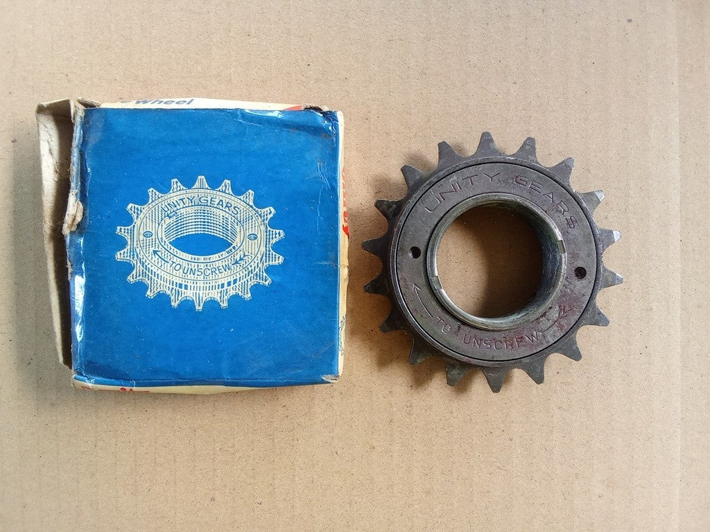 UNITY Free Wheel Rear Hub Gear Single Speed 18T For Vintage Bicycle vintage_bike_store