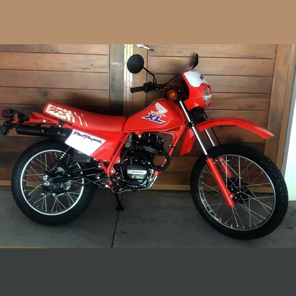 Sticker Decal Xl 185 xl 125 Brasil 1992 Brasil Version side cover tank (Free shipping) vintage_bike_store