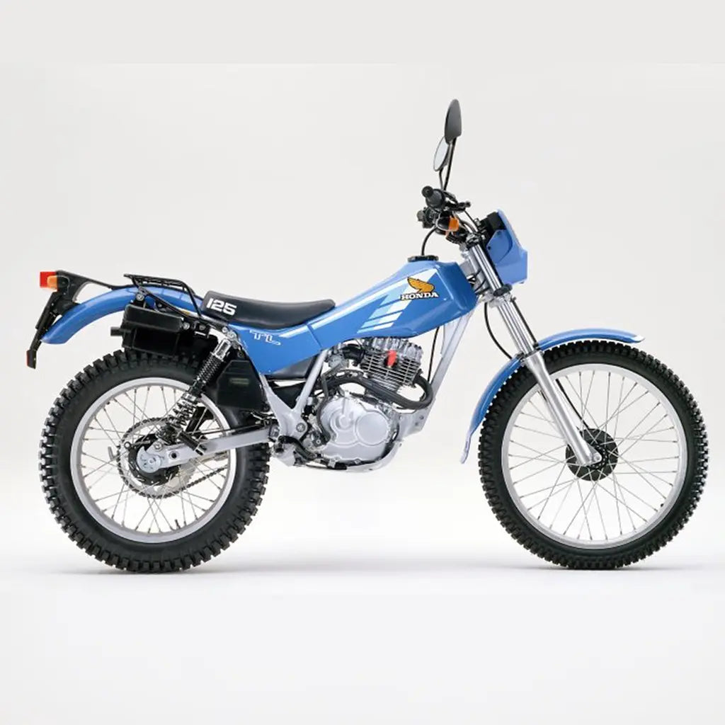 Honda TL125 IHATOV fuel tank decal reproduction 1983