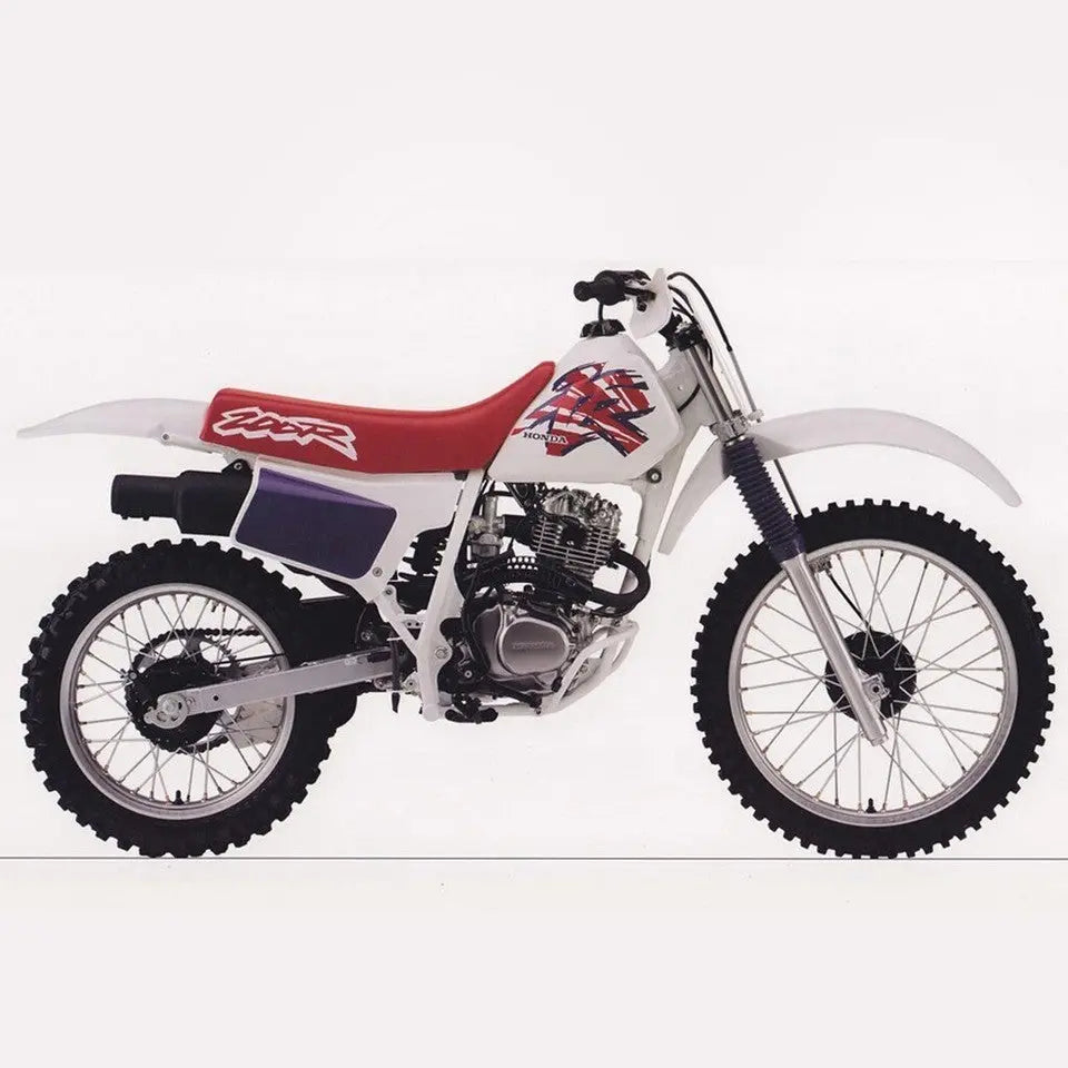 Sticker Decal Baja XR 200R XR 1995 side cover tank (Free shipping) vintage_bike_store