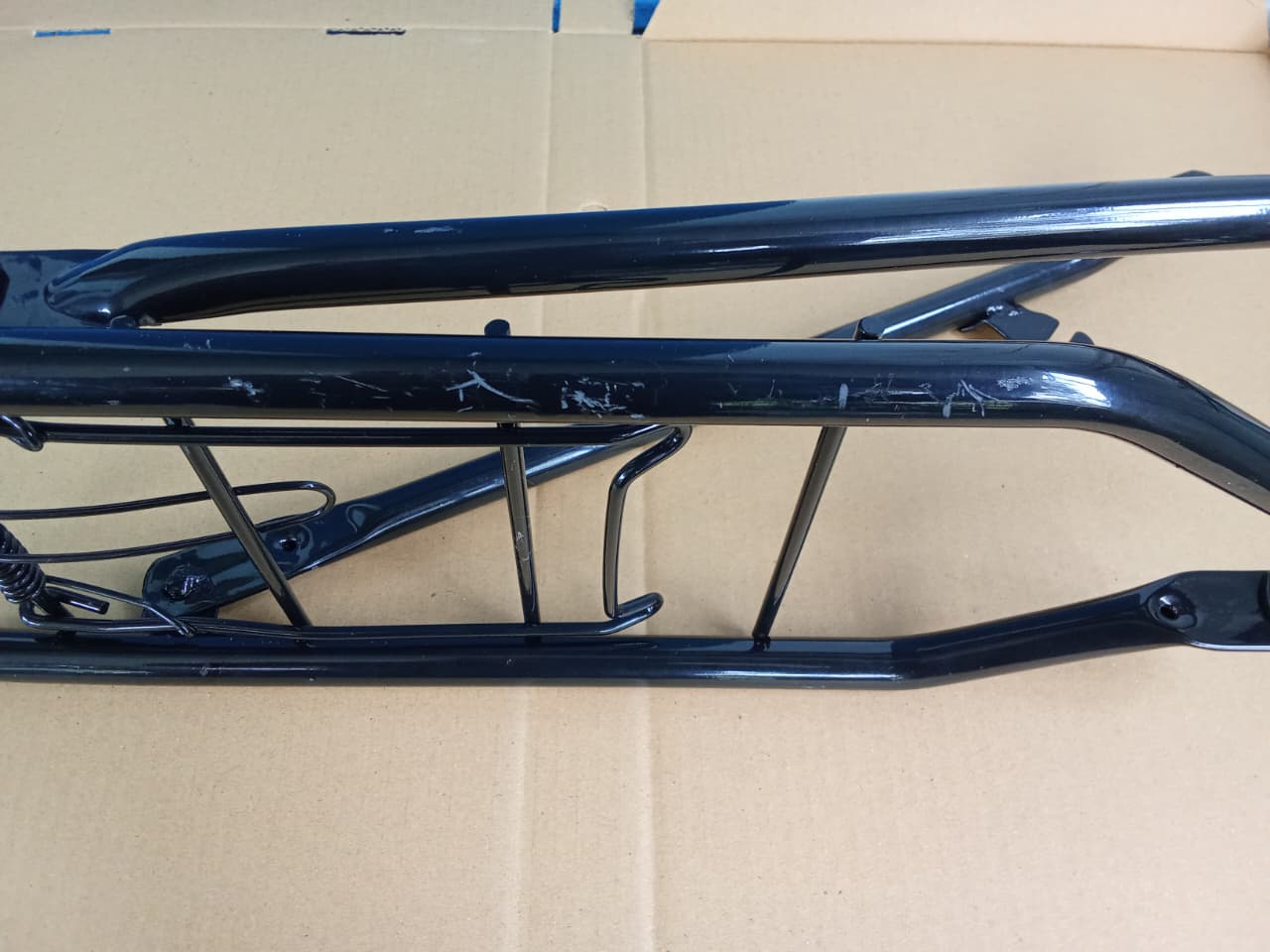 BLACK REAR RACK For Vintage Bicycle Wheel 28 Raleigh Rudge Humber BSA vintage_bike_store