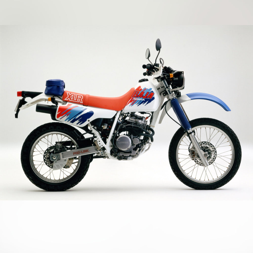 Sticker Decal XRL Baja 1992 side cover tank (Free shipping) vintage_bike_store