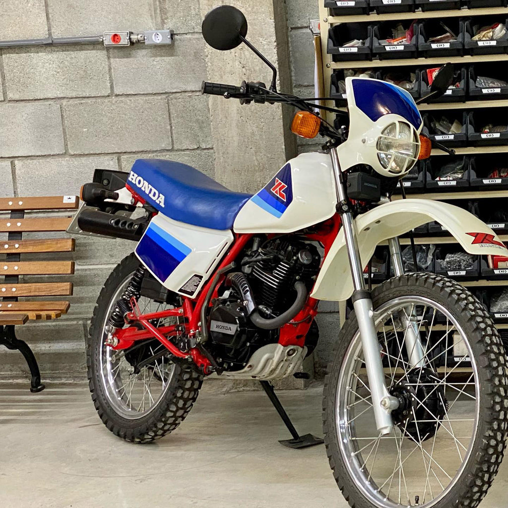 Sticker Decal Honda XL125s XL 125s 1987 side cover tank vintage_bike_store