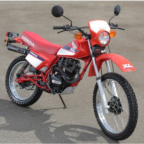 Sticker Decal Xl 185 xl 125 1988 Blue Brasil Version side cover tank (free shipping) vintage_bike_store