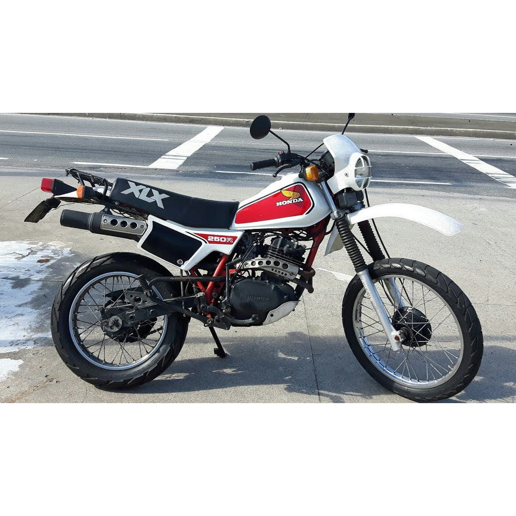 Sticker decal Honda dirt bike graphics XL250R XL 250 R Side Cover Tank Sample Application – vintage_bike_store