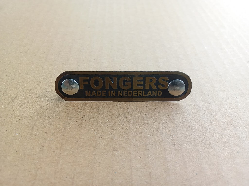 Emblem For Saddle Seat Badge FONGERS Model C Vintage Bicycle vintage_bike_store