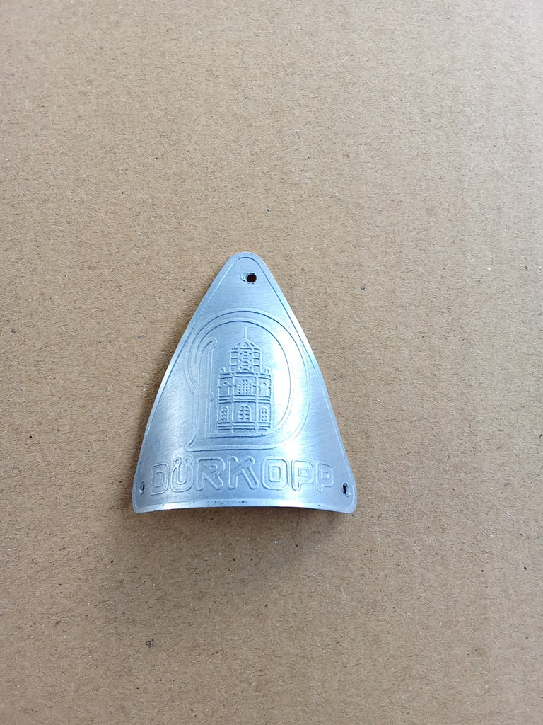 DURKOPP Aluminum head badge emblem for vintage bicycle vintage_bike_store