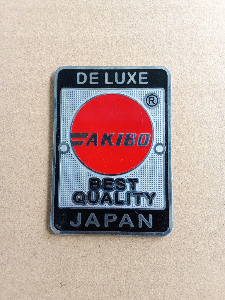 AKIBO De Luxe Head Badge Emblem For Restoration Bicycle vintage_bike_store