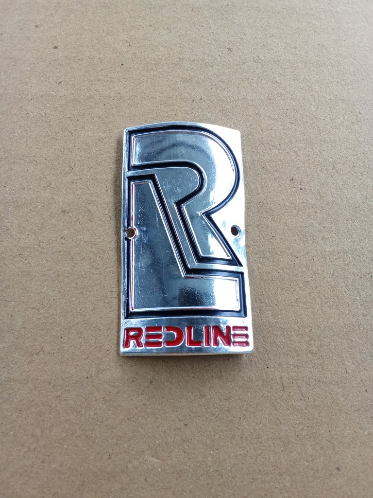 RED LINE head tube badge emblem for bicycles restoration NOS vintage_bike_store