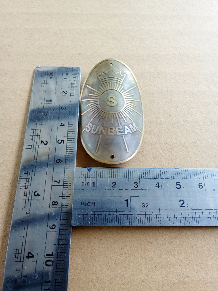 SUN BEAM Emblem Head Badge For Vintage Bicycle vintage_bike_store