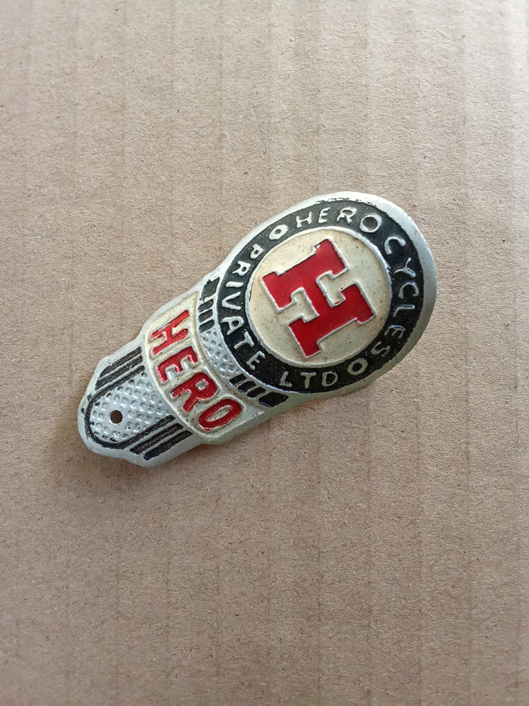 HERO Bicycle Head Badge Emblem For most Bicycle vintage_bike_store