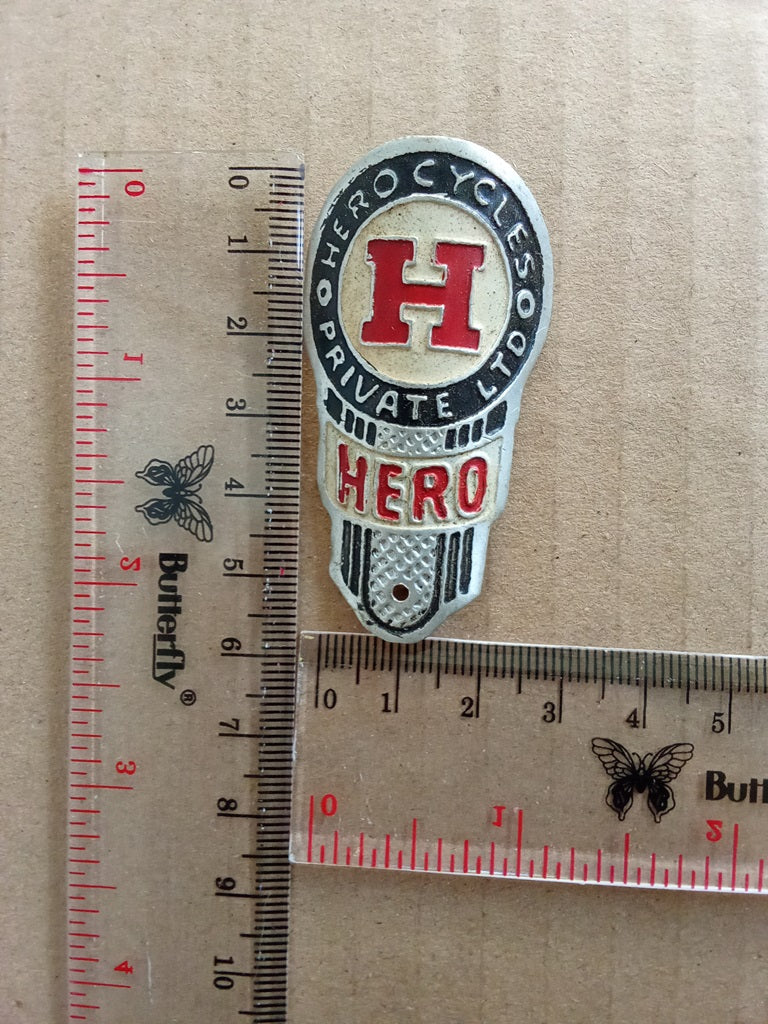 HERO Bicycle Head Badge Emblem For most Bicycle vintage_bike_store
