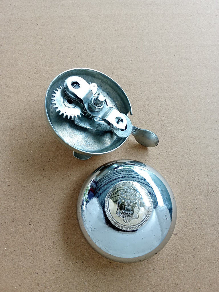 Bicycle Bell PHOENIX SILVER For Vintage Bicycle vintage_bike_store
