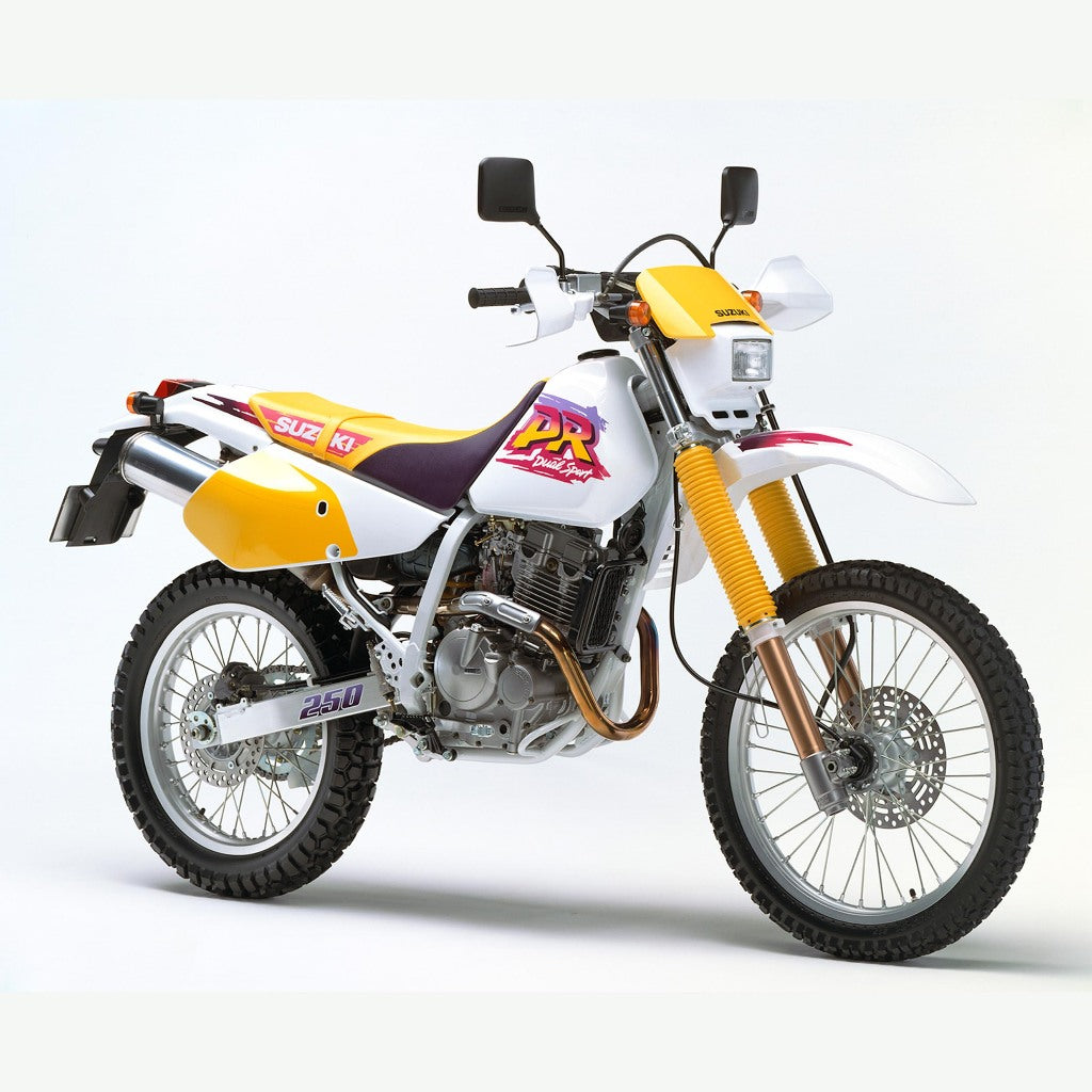Sticker Decal DR 250 1996 Purple side cover tank (Free shipping) vintage_bike_store