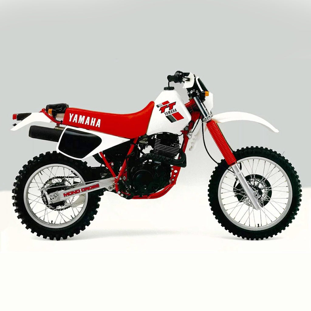 Sticker Decal  TT 1983 1993 monocross side cover tank (Free shipping) vintage_bike_store
