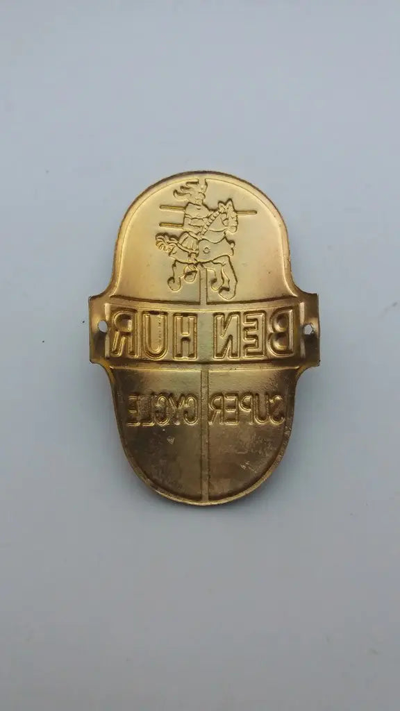 BEN HUR vintage road bike frame emblem 