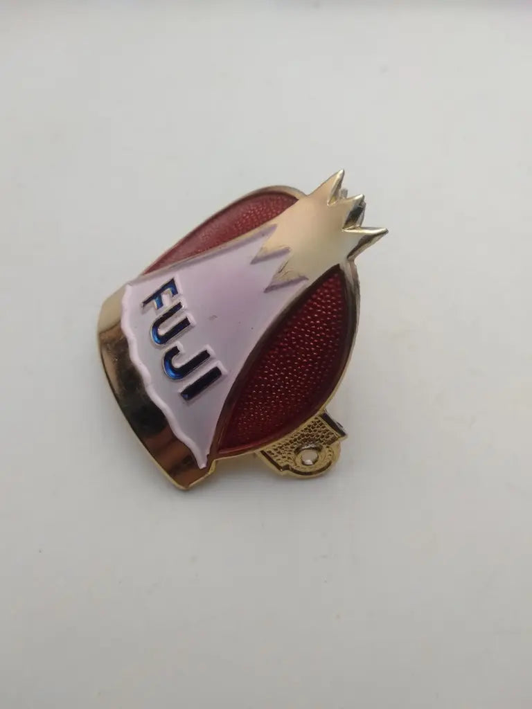 NOS FUJI Japan bicycle head badge emblem for vintage bicycle collectors