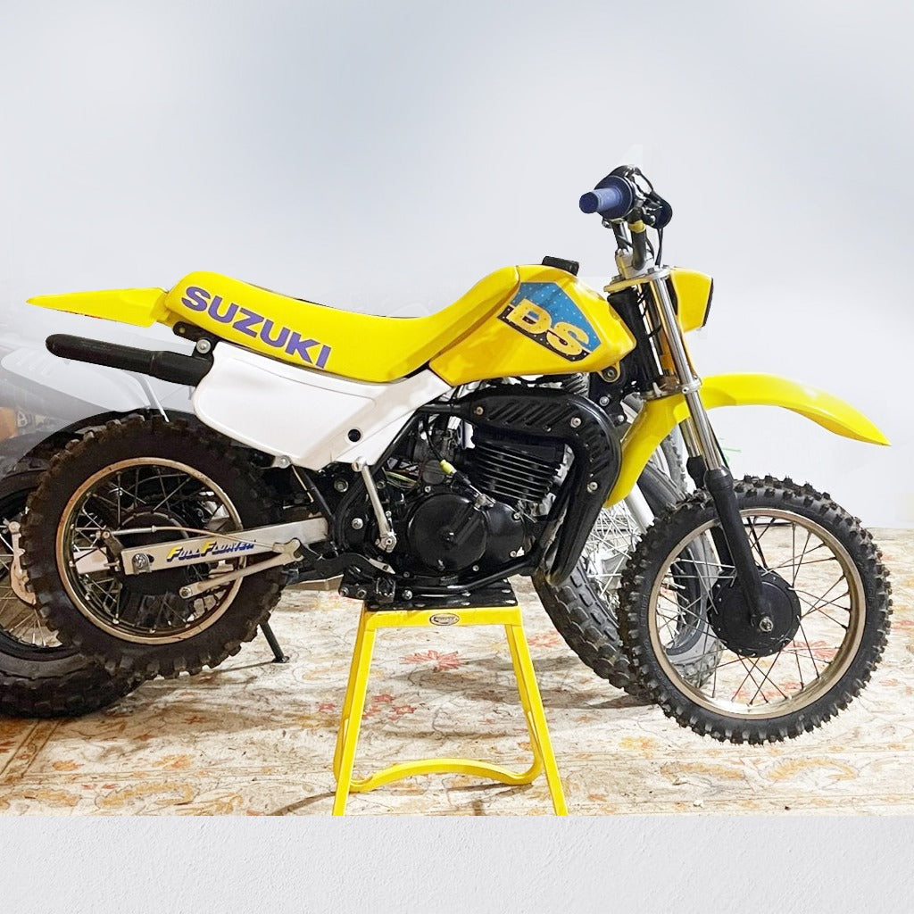Sticker Decal DS 80 1987 side cover tank (Free shipping) vintage_bike_store