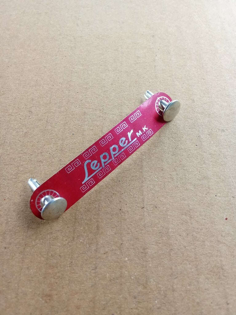 Saddle Emblem LEPPER For Vintage Bicycle saddle (Free shipping) vintage_bike_store