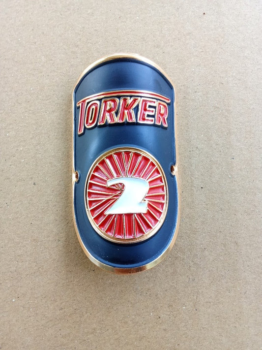 TORKER bicycle emblem head badge vintage_bike_store