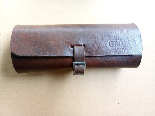 Tool Bag Saddle Brown color Handmade For Vintage Bicycle Eye Glass Bag (Free shipping) vintage_bike_store