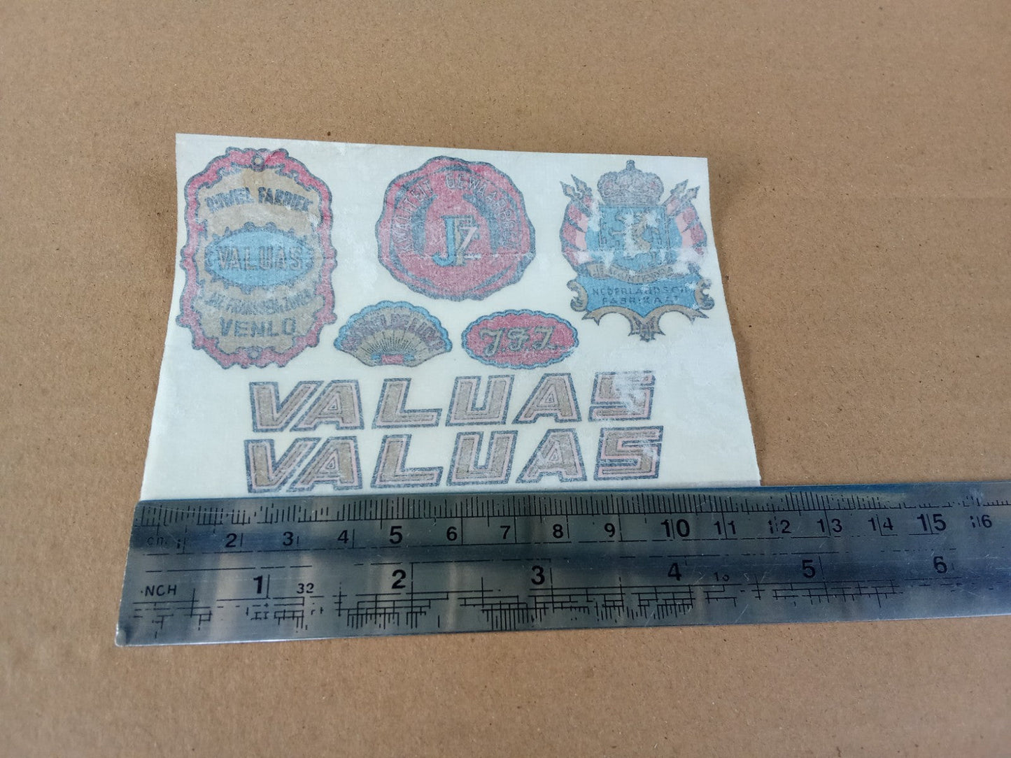 VALUAS Transfer Decal Sticker For Valuas Vintage Bicycle NOS vintage_bike_store