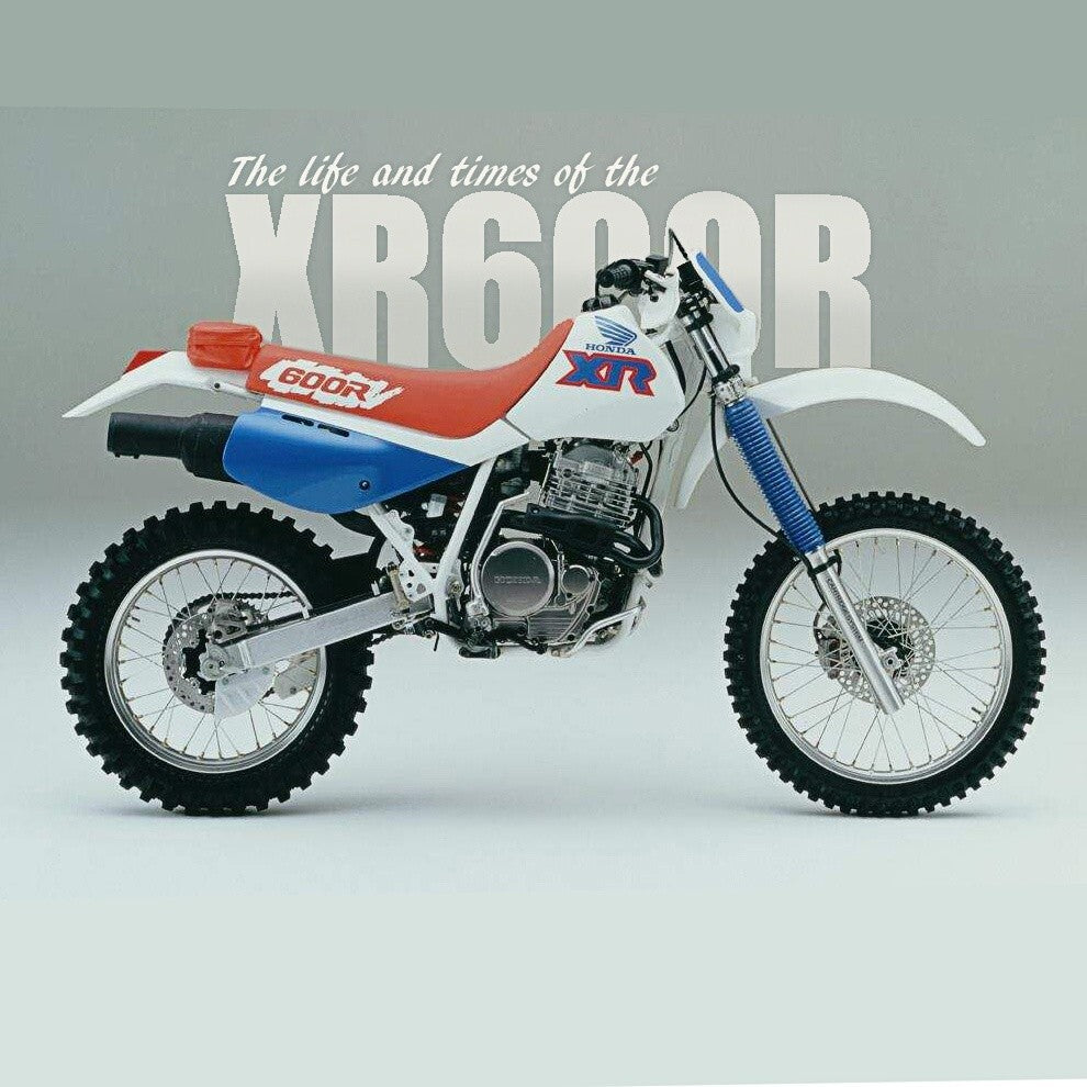 Sticker Decal Baja XR 250 1991 side cover tank (Free shipping) vintage_bike_store