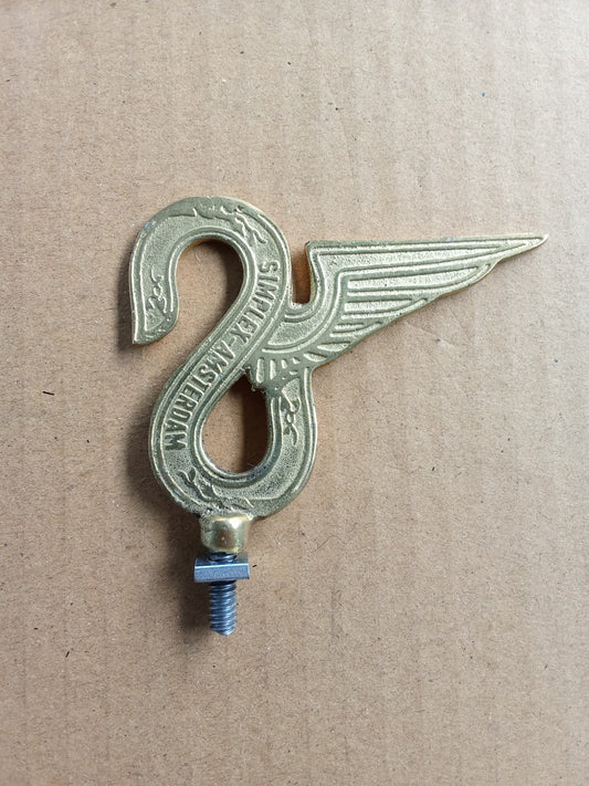 S Bicycle Motorbike Front Mudguard Fender Badge Brass For SIMPLEX vintage bike vintage_bike_store