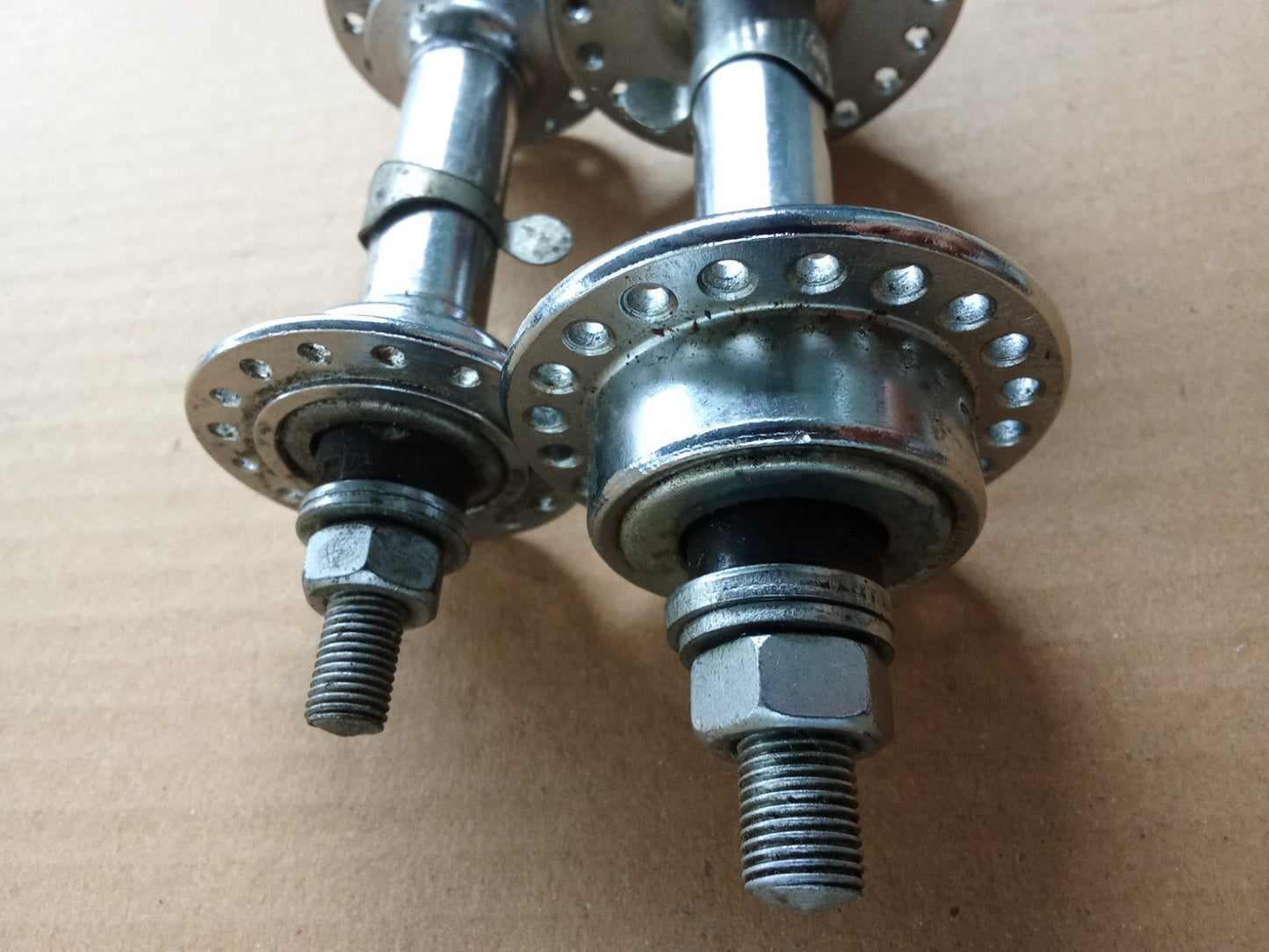 Set hub and free hub for vintage bicycle 32 - 40 H vintage_bike_store