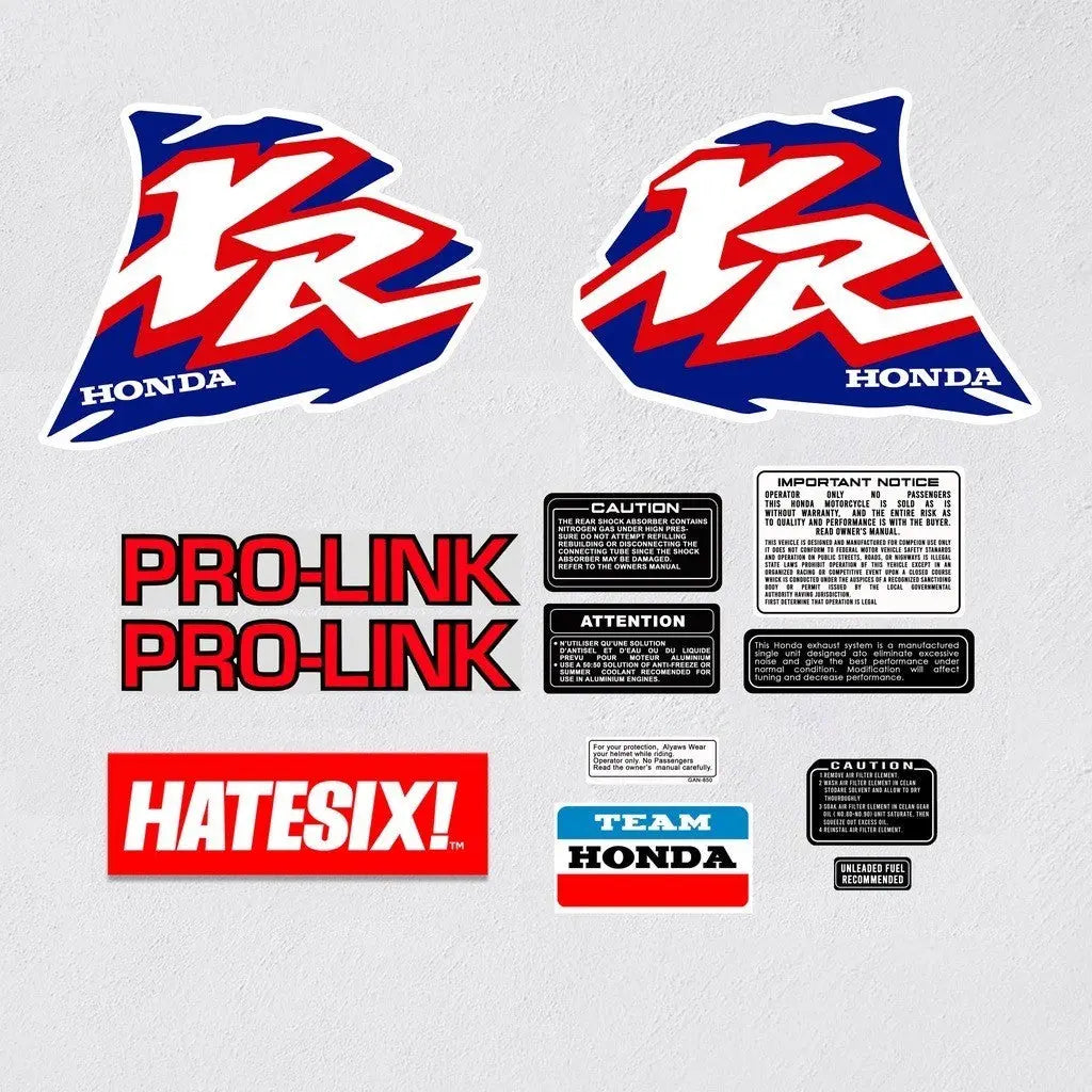Sticker Decal Baja XR 200 1996 side full cover tank (Free shipping) vintage_bike_store