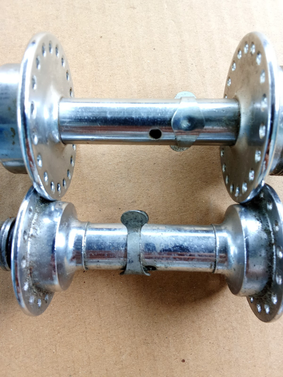 Set hub and free hub for vintage bicycle 32 - 40 H vintage_bike_store