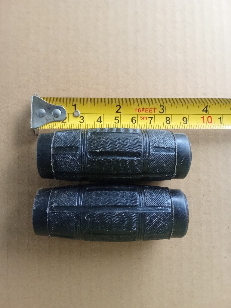 1 Pair Bicycle Handlebar Grips Black STARS 3" length for tricycle bicycle vintage_bike_store