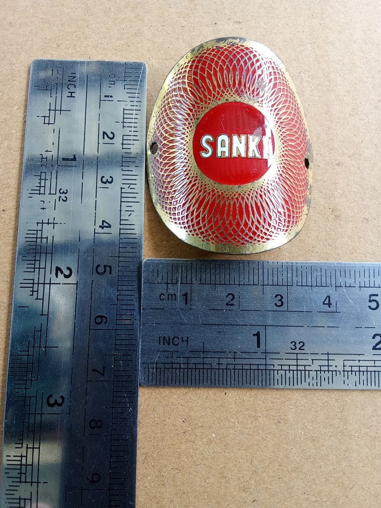 SANKI Head Badge Emblem For Vintage Bicycle NOS (Free shipping) vintage_bike_store