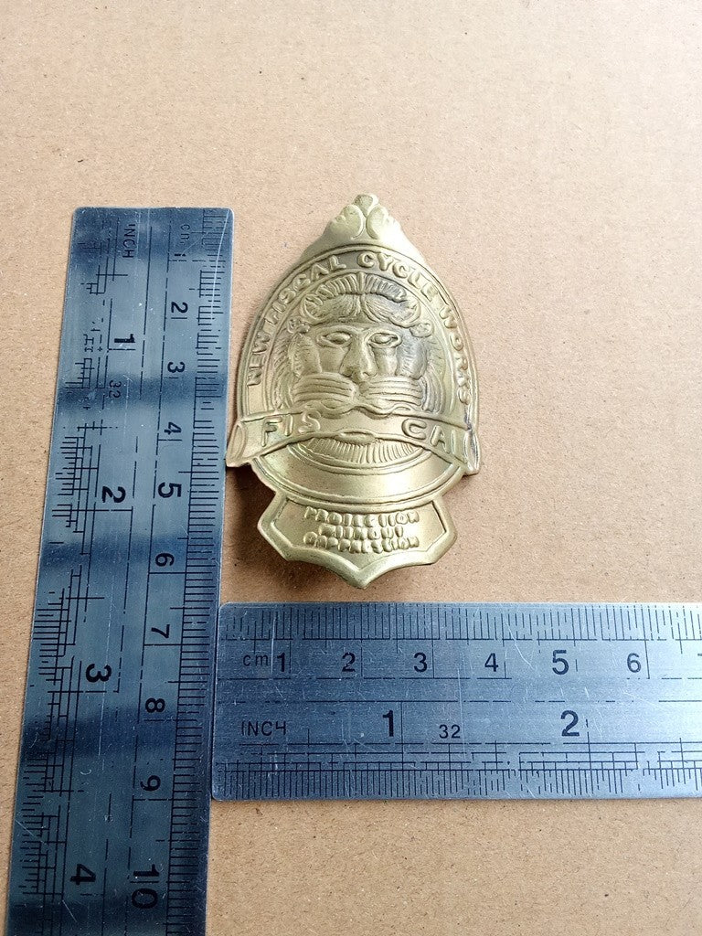 FISCAL CYCLE head badge emblem for vintage bicycle vintage_bike_store
