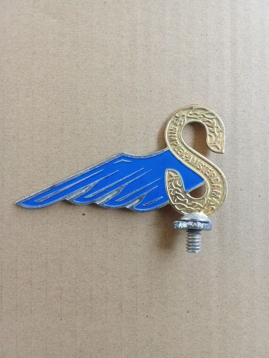 Simplex Blue Gold Silver Front Mudguard Fender Badge Brass For vintage bicycle vintage_bike_store