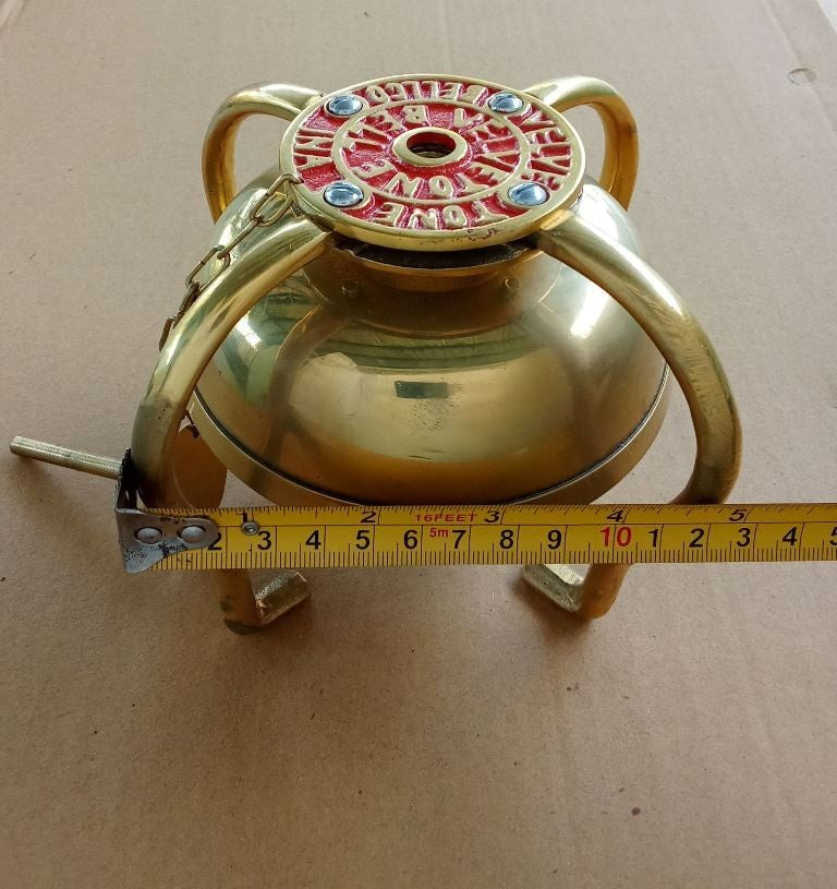 Buggy bell sweet chimes tones horse carriage brass bell ding ding sound vintage_bike_store