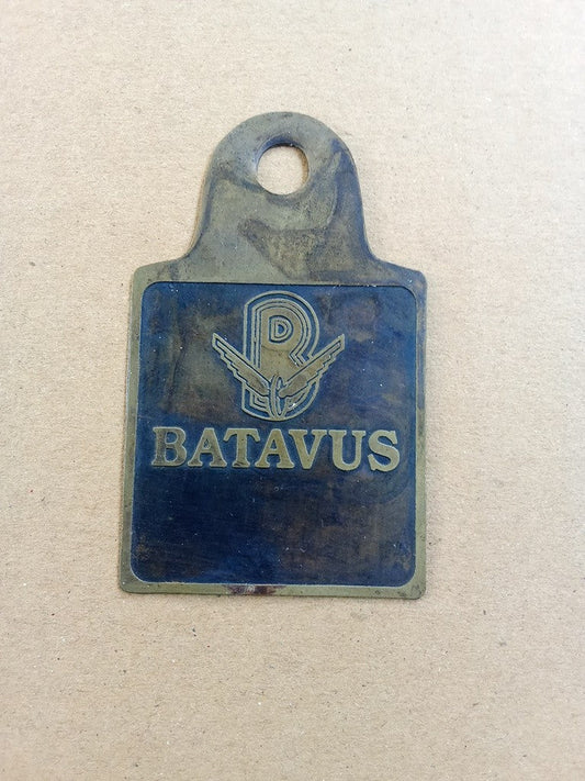 For Handlebar stem emblem BATAVUS Emblem Badge For Vintage Bicycle (Free shipping) vintage_bike_store