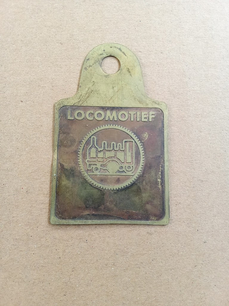 For Handlebar stem emblem LOCOMOTIEF Emblem Badge For Vintage Bicycle vintage_bike_store