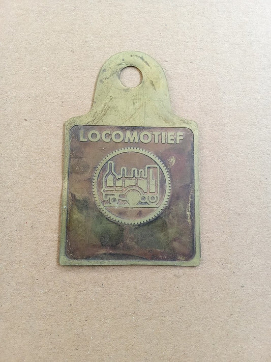 For Handlebar stem emblem LOCOMOTIEF Emblem Badge For Vintage Bicycle vintage_bike_store