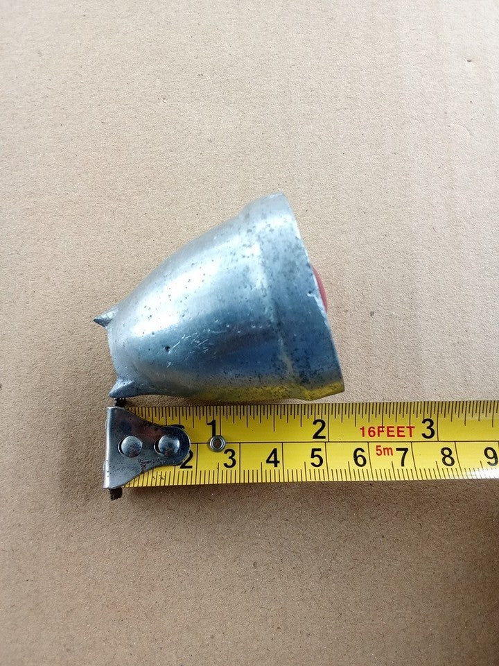 Simplex Red Silver Reflectors Aluminum For Vintage Bicycle vintage_bike_store