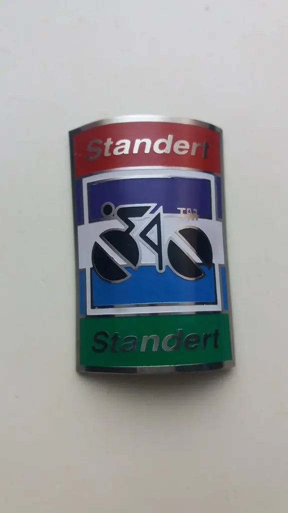 Standert Racing bicycle head badge stainless steel handmade emblem