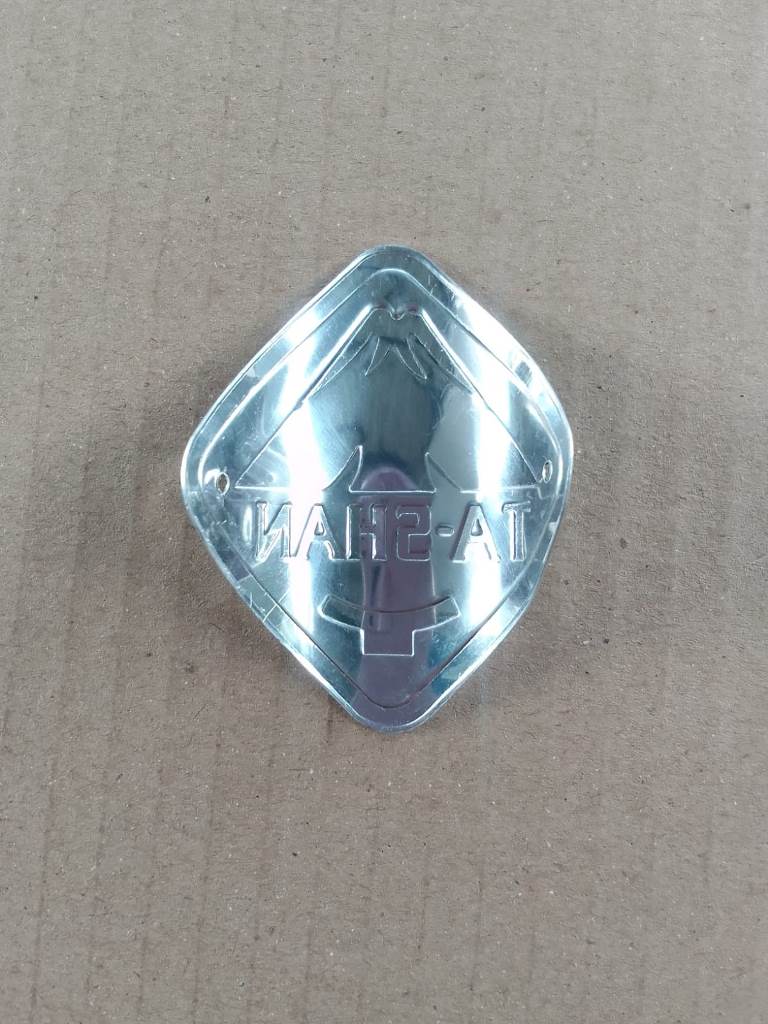 ta shan bicycle emblem back side view