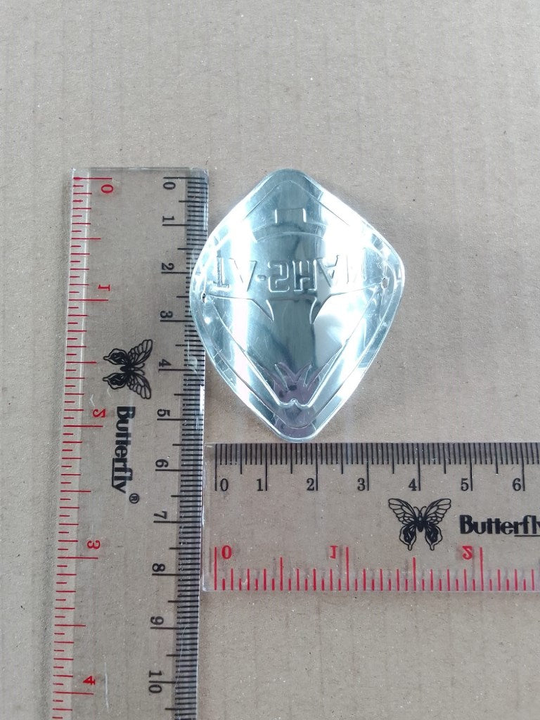 Ta shan bicycle emblem dimensions back side view