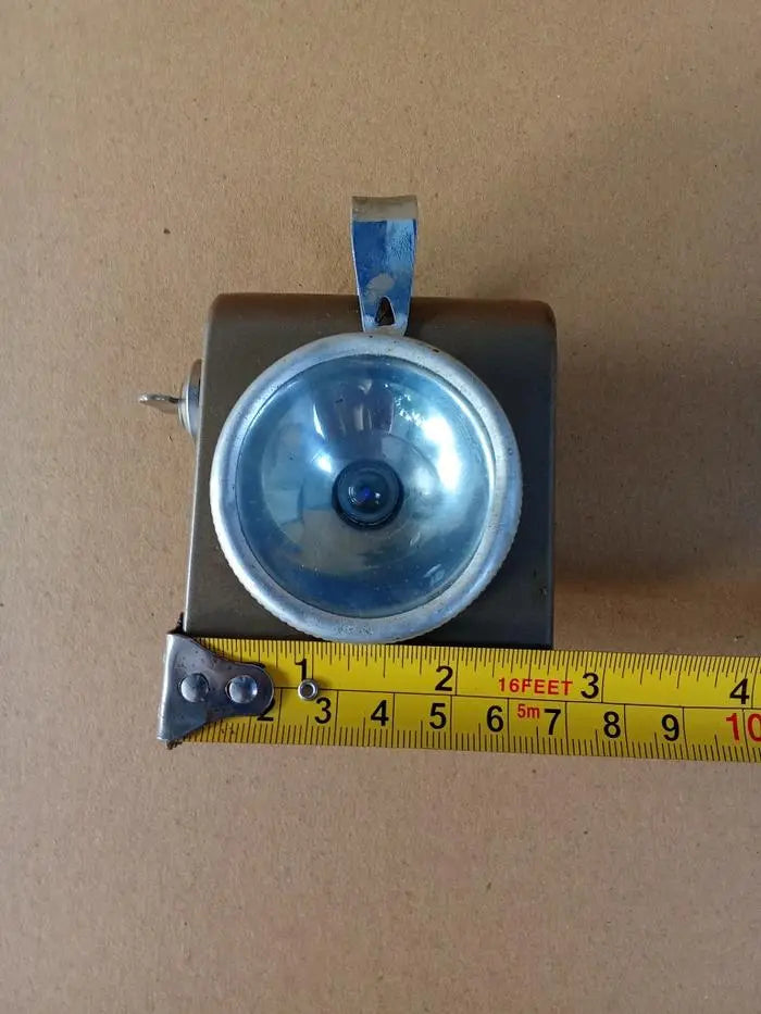 Vintage Bicycle Light flying wheel tall measurement
