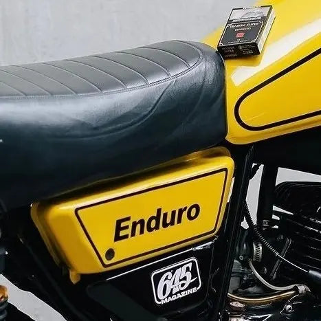 Yamaha DT Enduro Custom III reproduction graphics for restoration