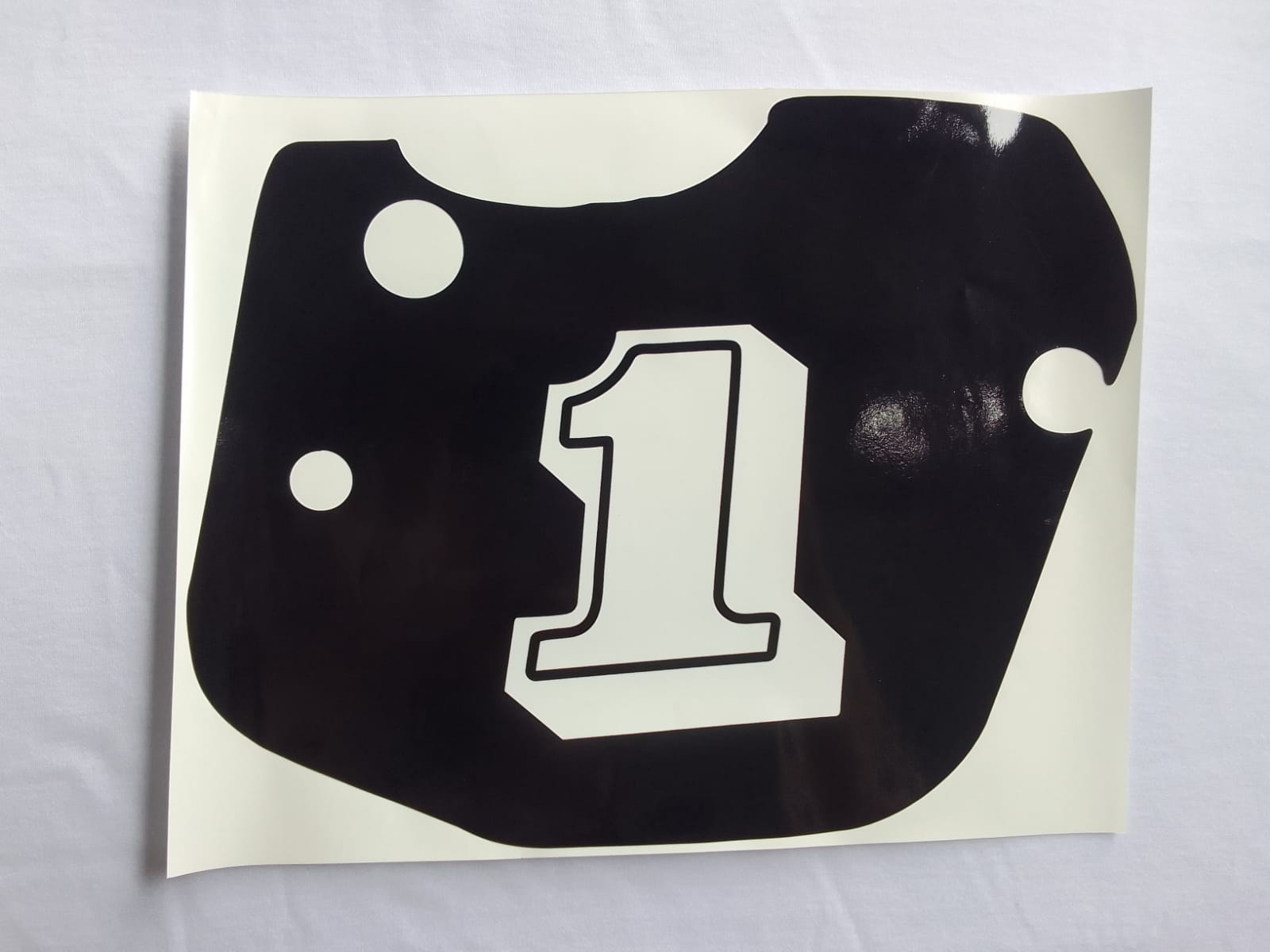 Yamaha YZ490 vintage motocross restoration graphics